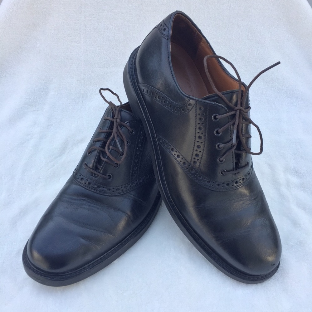 Johnston & Murphy Black Oxfords